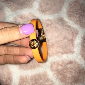 rustic cuff rubber bracelet set